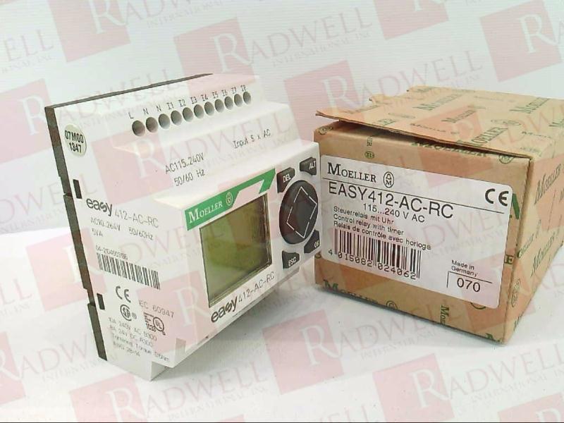 EATON CORPORATION EASY412-AC-RCX NEW IN BOX EASY412ACRCX 
