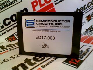 SEMICONDUCTOR CIRCUITS ED17-003-534