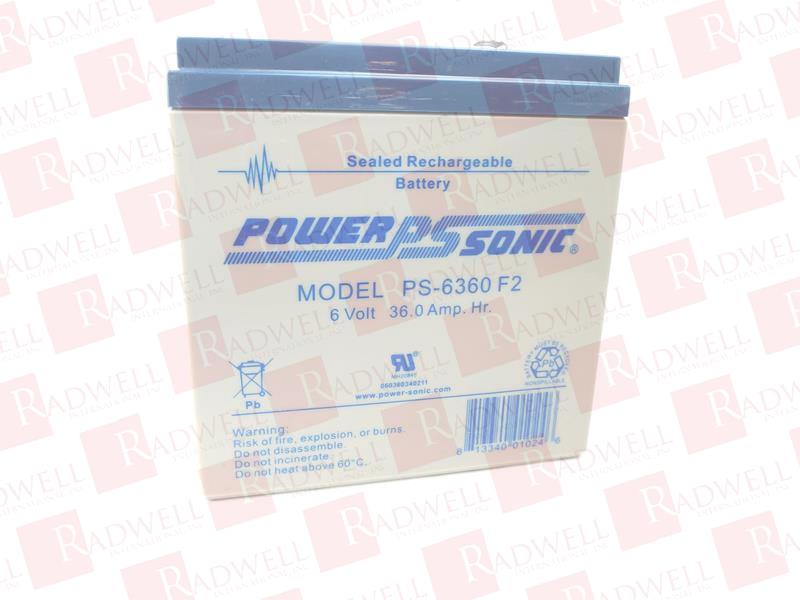 POWER SONIC PS6360F2