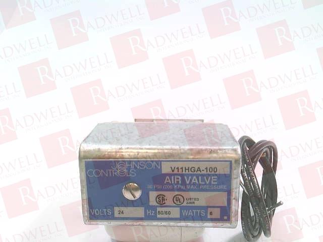 V11HGA-100 Solenoid Valve By JOHNSON CONTROLS