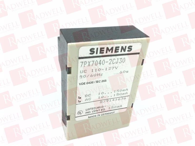 SIEMENS 7PX7040-2CJ30