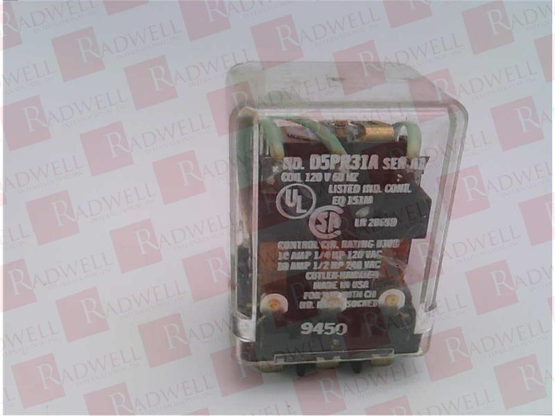 EATON CORPORATION D5PR31A-120