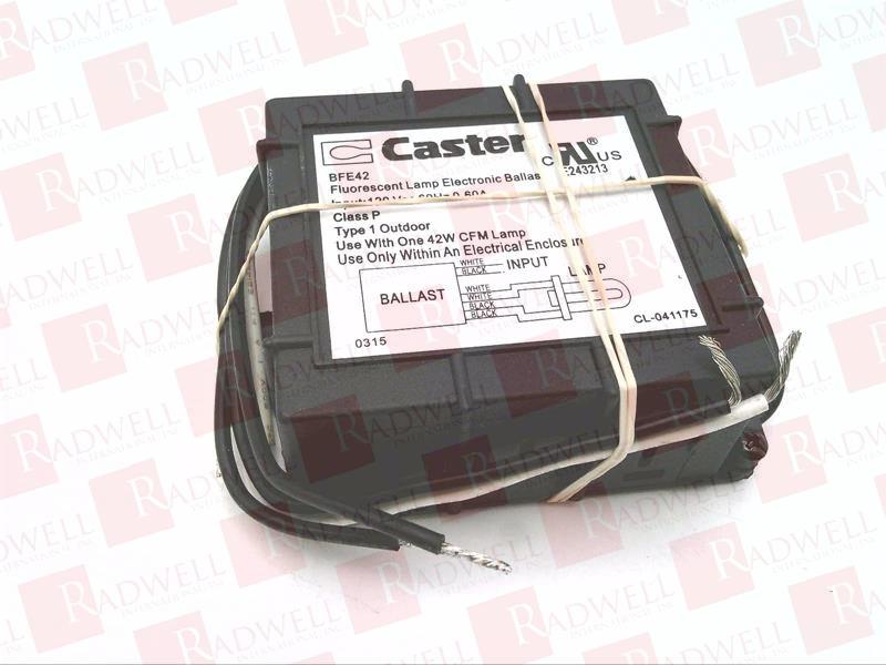 bfe42 caster fluorescent ballast