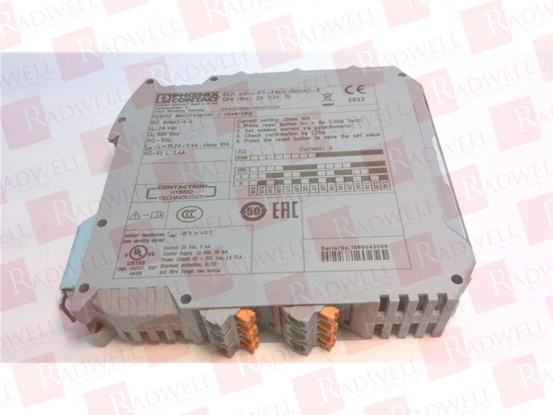 PHOENIX CONTACT ELR H5-I-PT- 24DC/500AC-2