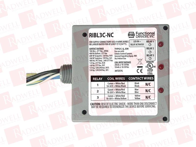 FUNCTIONAL DEVICES RIBL3C-NC