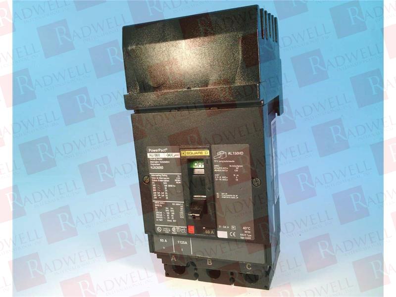 Schneider Electric HJA36060 60A Circuit Breaker for sale online