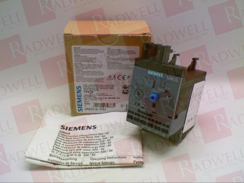 SIEMENS 3RB3016-1PE0