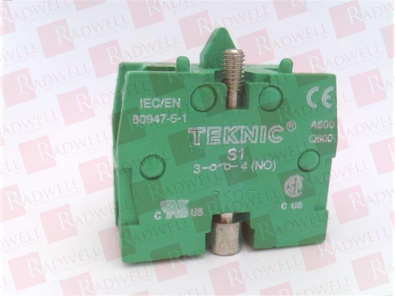 Details about   TEKNIC S4 60947-5-1 contact block contact block Contact Switch Switch show original title 