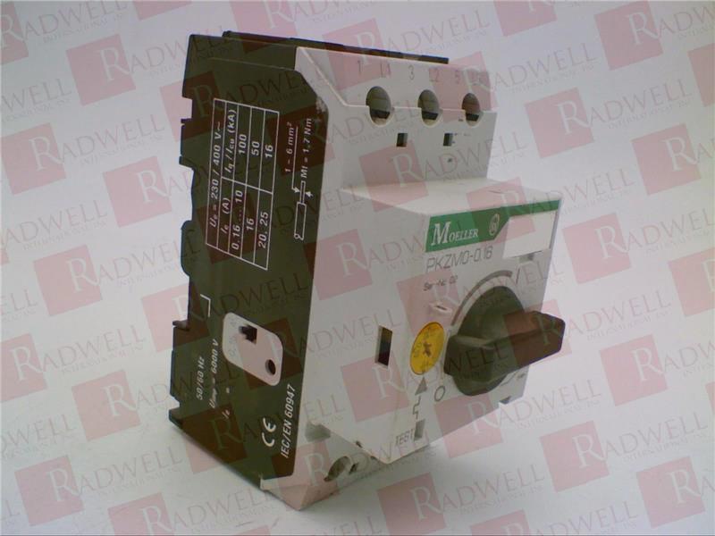 EATON CORPORATION PKZM0-0.16