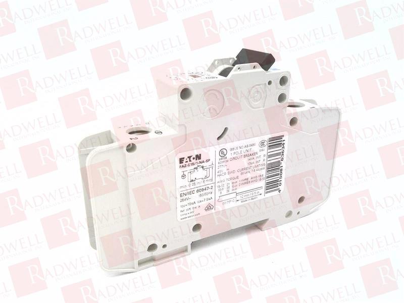 EATON CORPORATION FAZ-C15-1-NA-SP