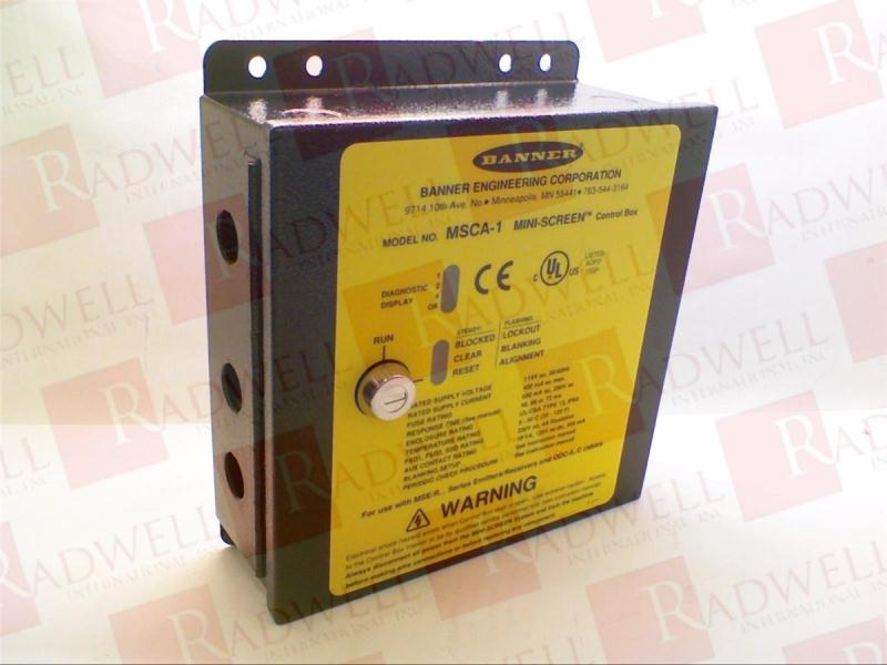 MSCA1 PLC for sale online Banner Engineering MSCA-1