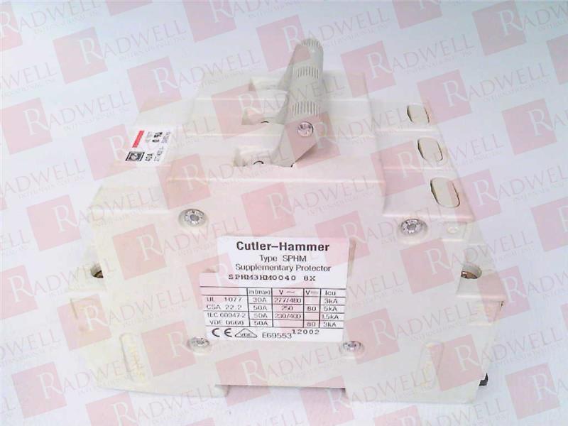 EATON CORPORATION SPHM3HM0040