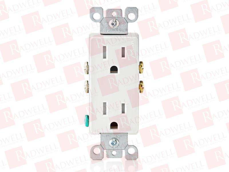 T5325-W Plug/Receptacle By LEVITON