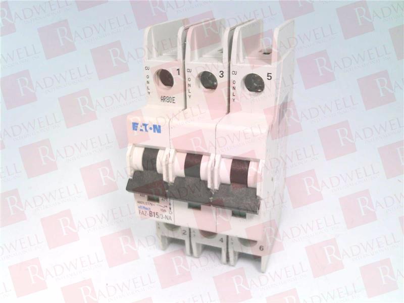 EATON CORPORATION FAZ-B15/3-NA