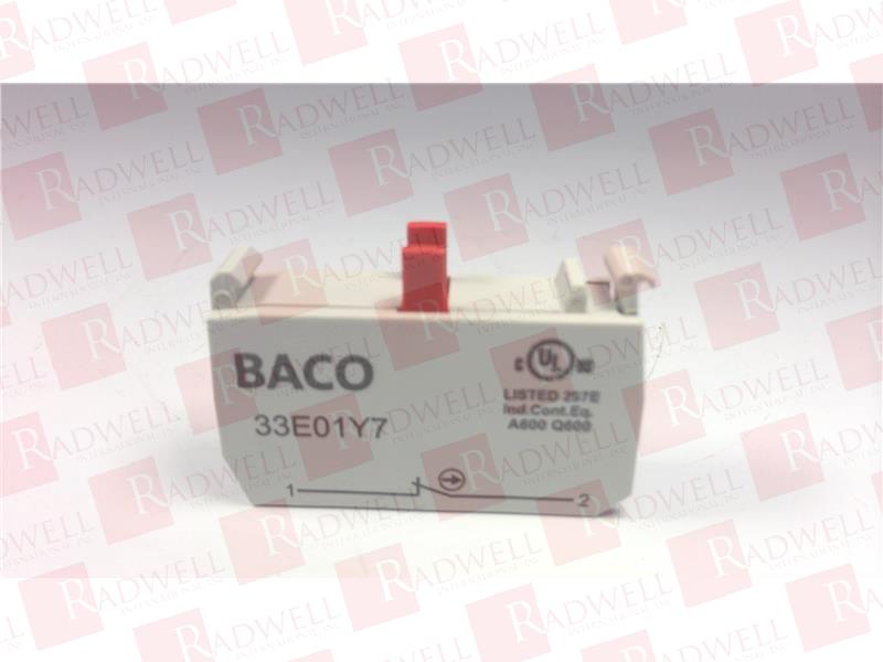 BACO CONTROLS 33E01Y7