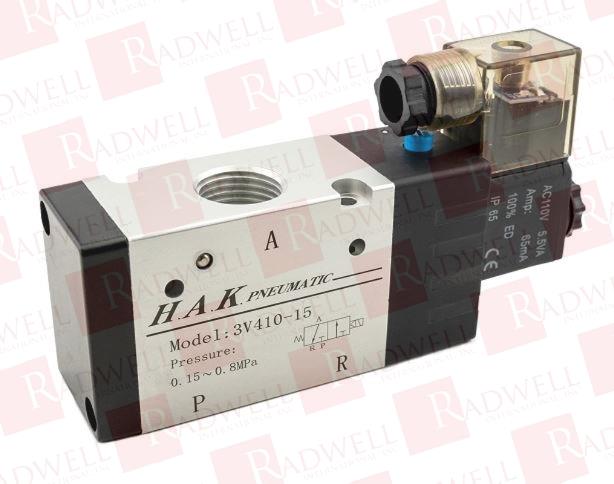 HAK FLUID POWER EQUIPMENT 3V410-15 (12V DC)