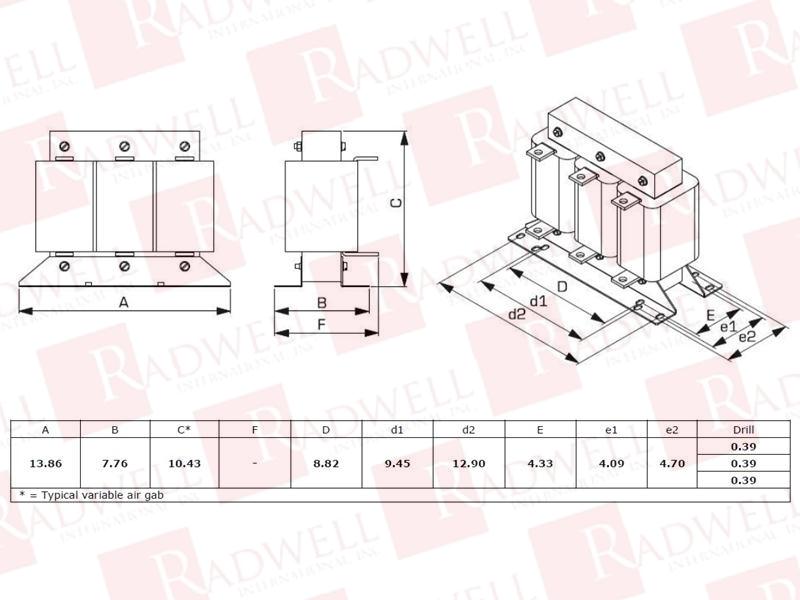 RADWELL VERIFIED SUBSTITUTE ALRB-360CBC-SUB