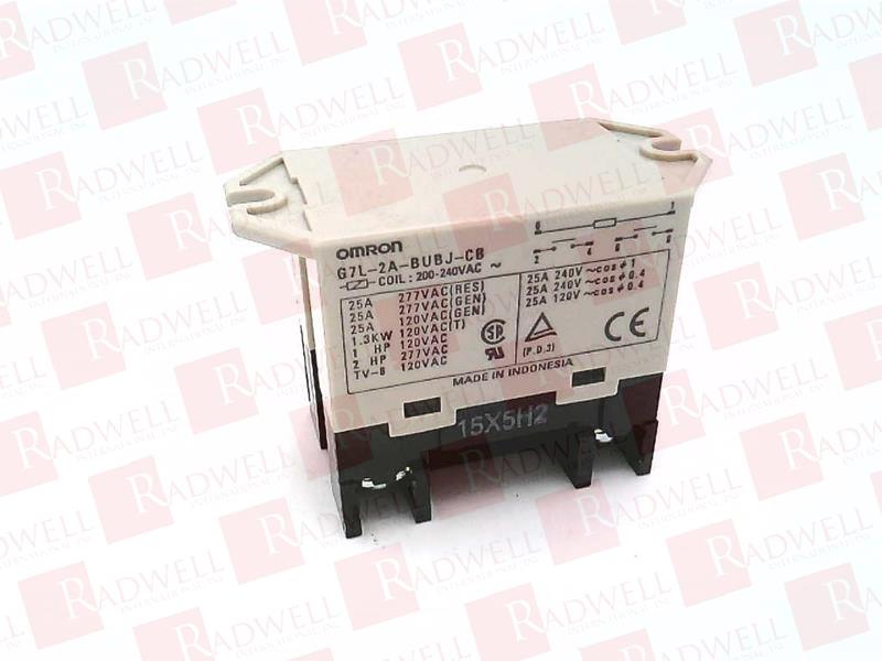 OMRON G7L-2A-BUBJ-CB AC200/240