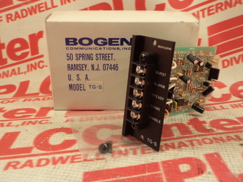 BOGEN COMMUNICATION TG-S