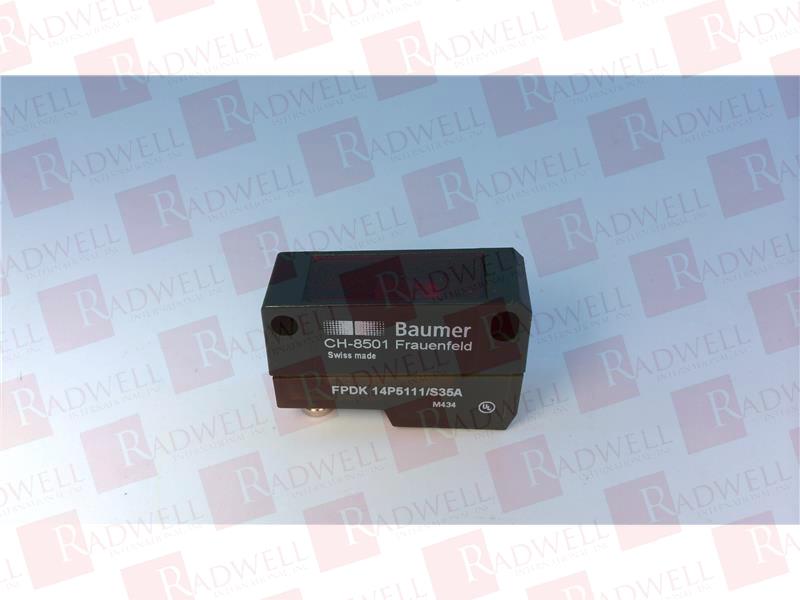 FPDK 14P5111/S35A by BAUMER ELECTRIC Buy or Repair at Radwell 