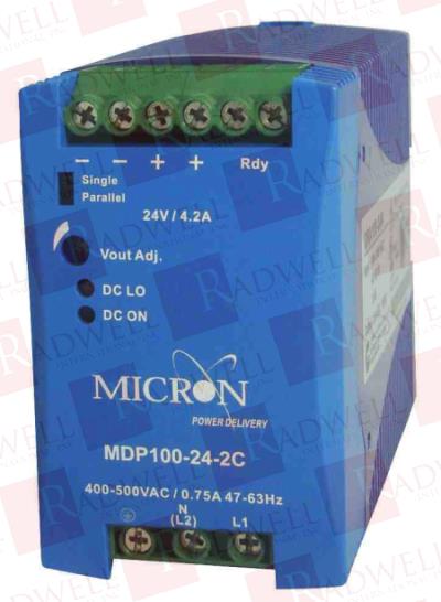 MICRON INDUSTRIES CORPORATION MDP100-24-2C