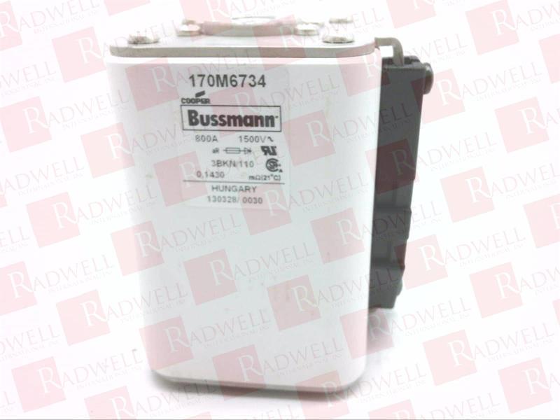 EATON CORPORATION 170M6734