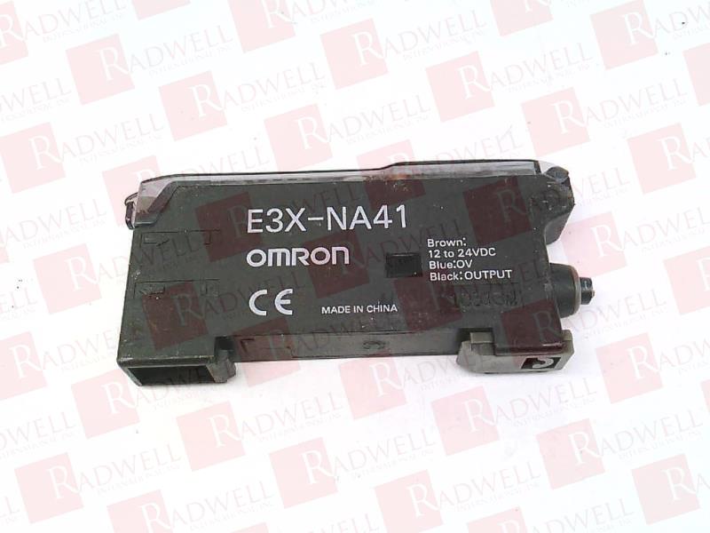 New in box OMRON Photoelectric Switch E3X-NA41 12-24VDC 1 year warranty#XR 