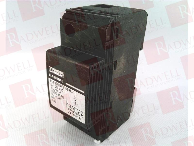 FLT 100 N/PE CTRL-1.5 - Type 1+2 combined lightning current and surge  arrester - 2856388