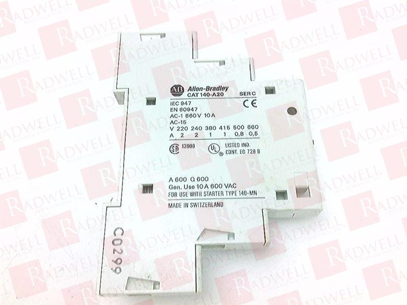 ALLEN BRADLEY 140-A20