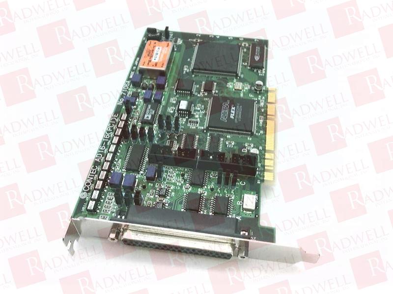 コンテック PCI対応 非絶縁型高機能アナログ入力ボード AD12-16(PCI)EV