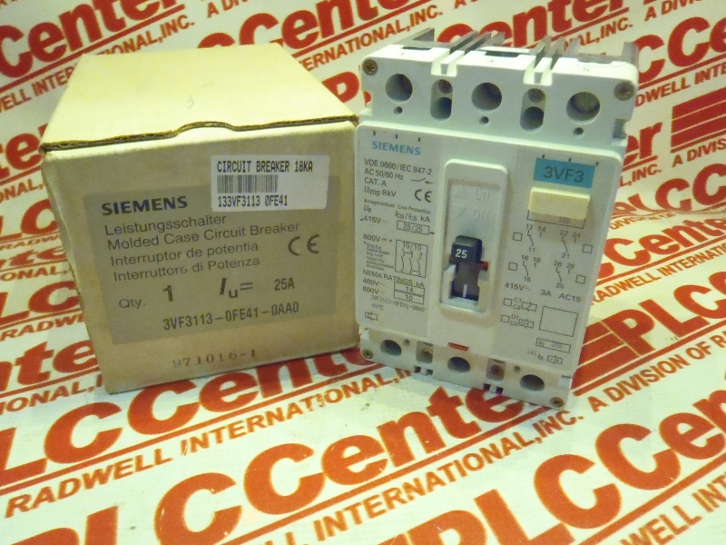 SIEMENS 3VF3-113-0FE41-0AA0