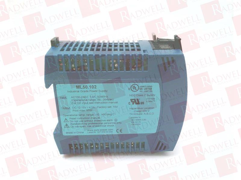 Guaranteed PULS 50w 100-240v Power Supply Ml50.102 for sale online 