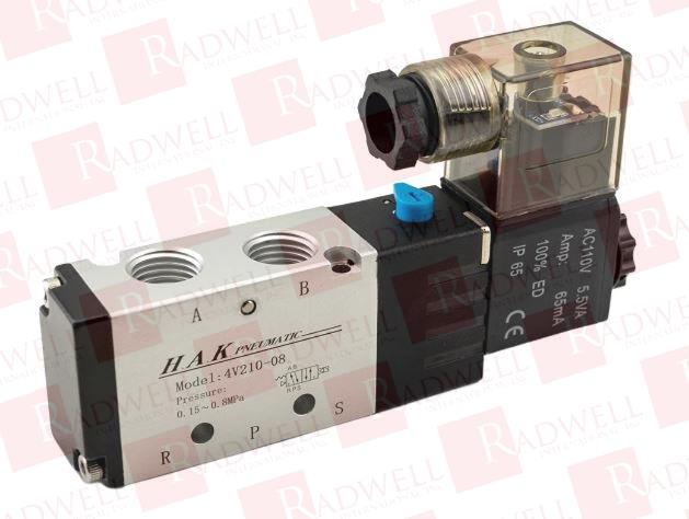 HAK FLUID POWER EQUIPMENT 4V210-08 (12V DC)