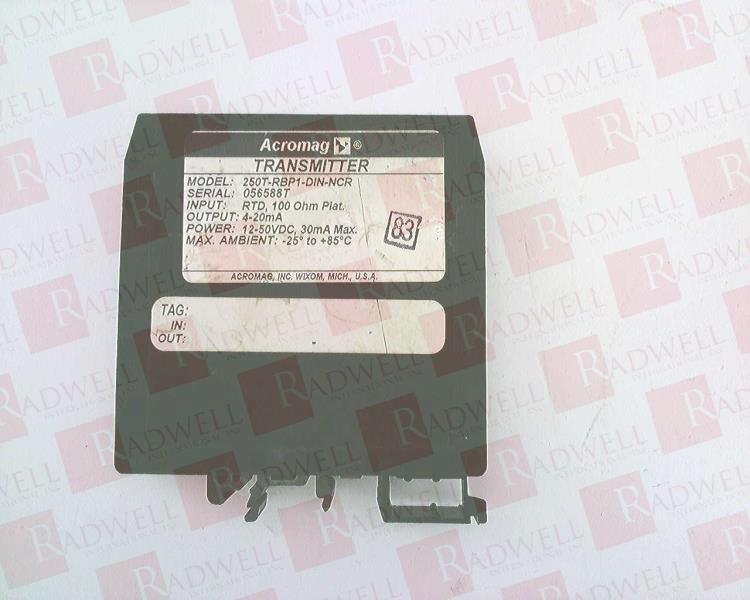 ACROMAG 250T-RBP1-DIN-NCR