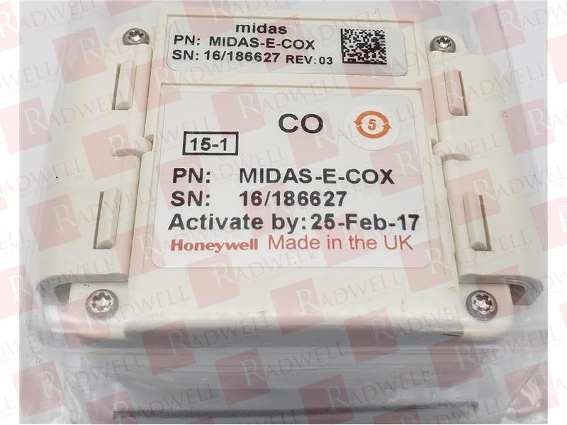 HONEYWELL MIDAS-E-COX