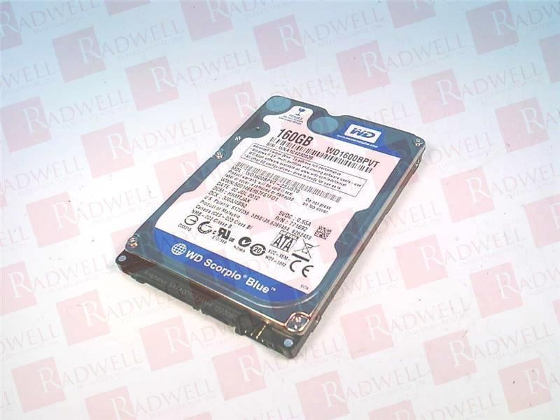 WESTERN DIGITAL WD1600BPVT