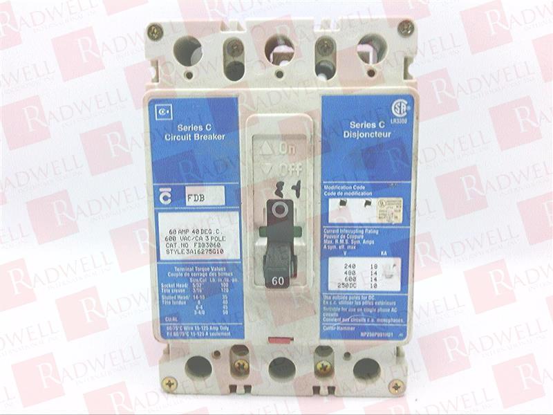 EATON CORPORATION FDB3060