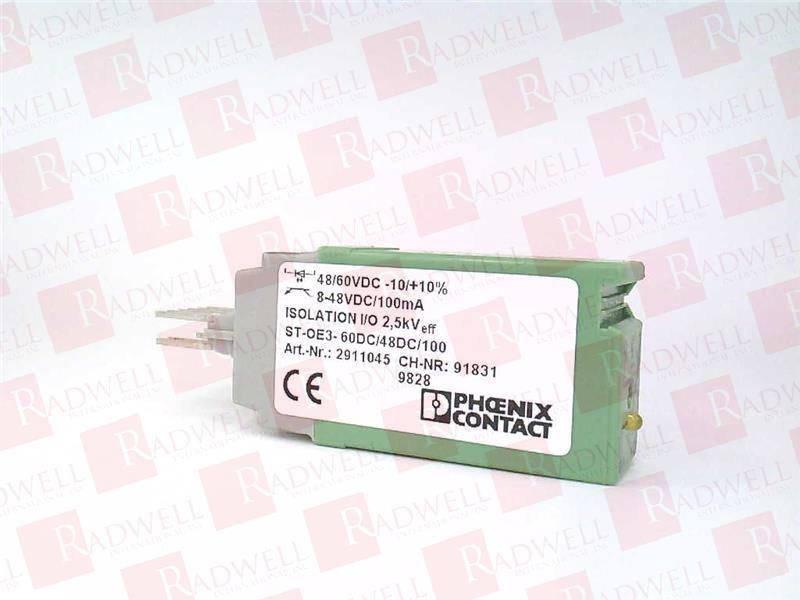 PHOENIX CONTACT ST-OE3- 60DC/ 48DC/100