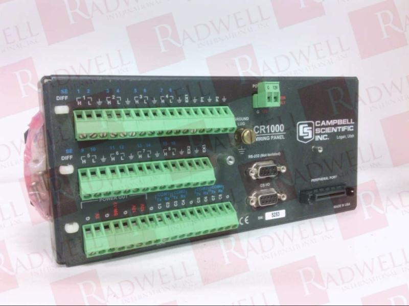 cover Campbell Scientific CR10X Datalogger with wiring panel with Warranty 