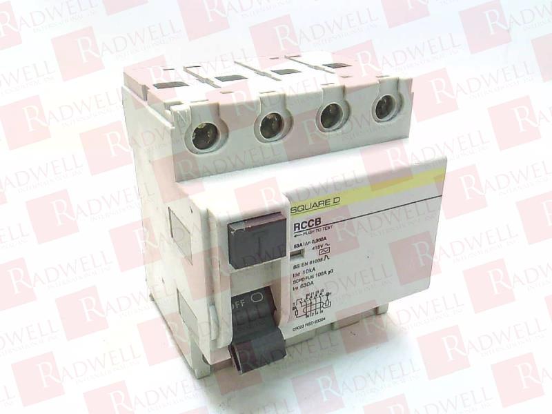 SCHNEIDER ELECTRIC RCCB-63-415