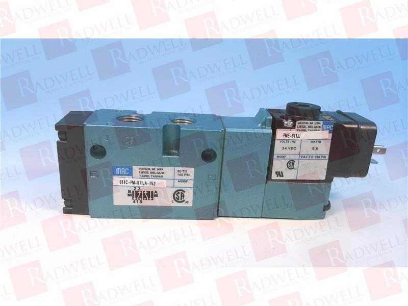 Details about   MAC VALVES     811C-PP-611NA-152 PPE-611NAAA 