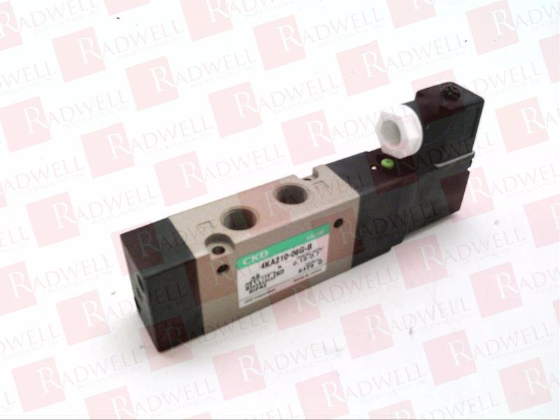 4KA210-06G-B-DC24V Solenoid Valve By CKD CORP