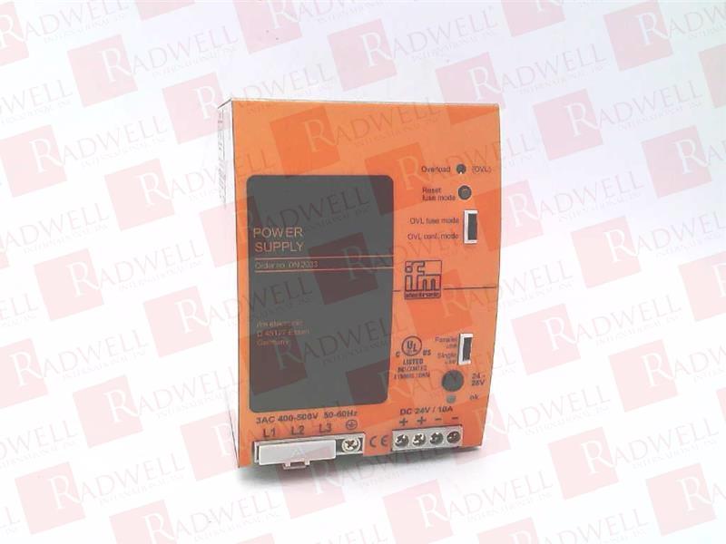 EFECTOR POWER SUPPLY/24VDC/10A-DN2033