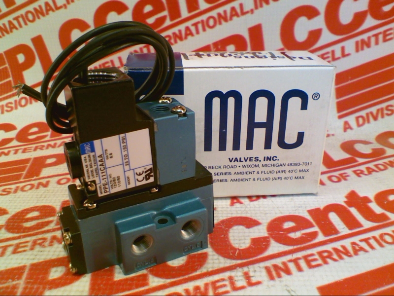 911B-PP-111CA Solenoid Valve By MAC VALVES INC