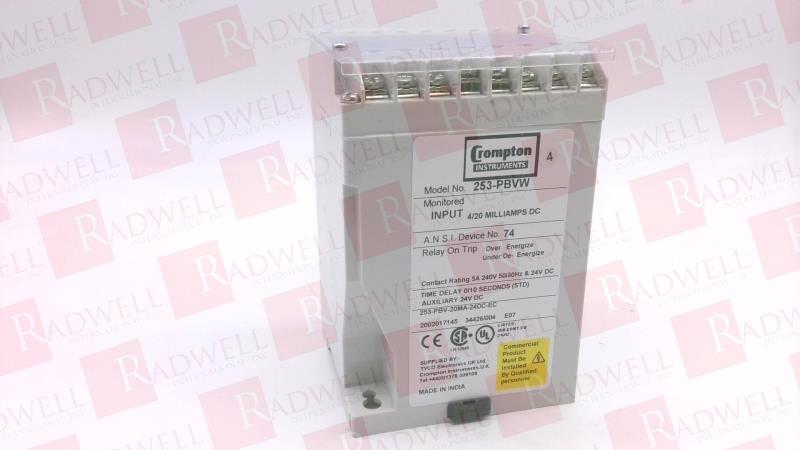 TE CONNECTIVITY 253-PBV-20MA-24DC-EC