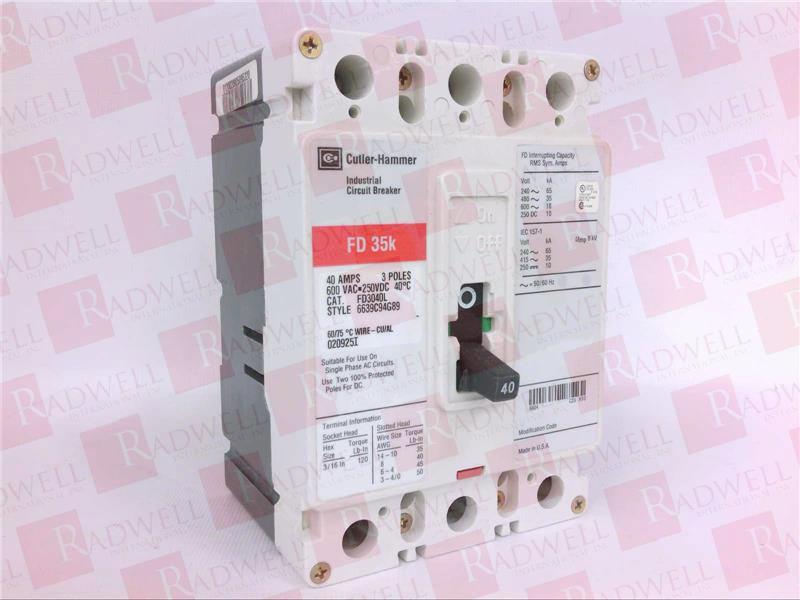 EATON CORPORATION FD3040L