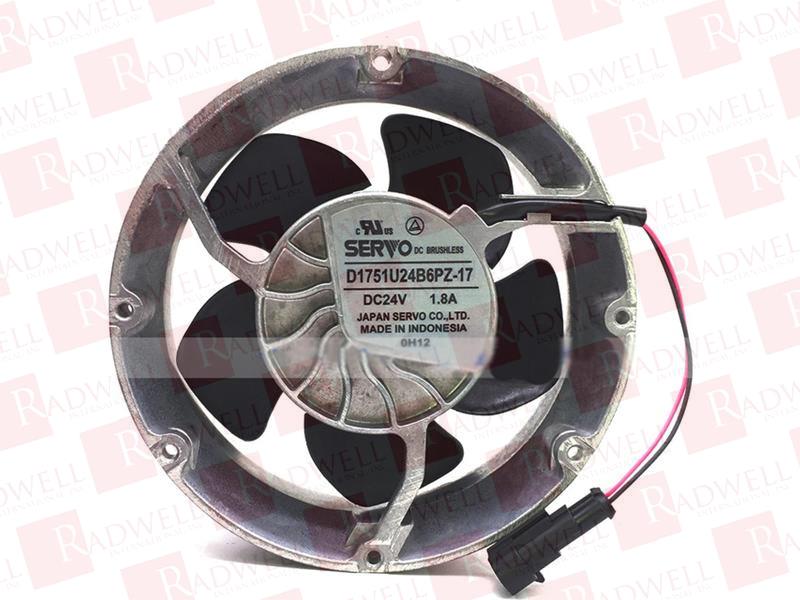 D1751U24B6PZ-17 Fan/Thermal Management For Control Panel By - ABB ...