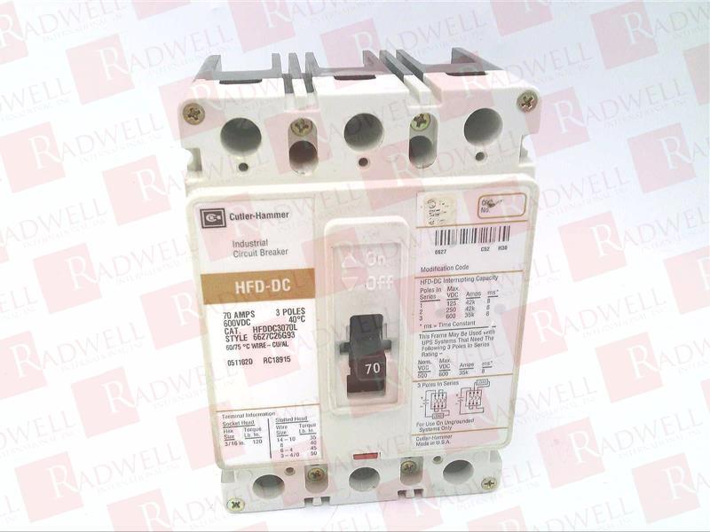 EATON CORPORATION HFDDC3070L