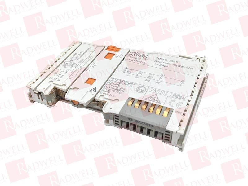 Used 750-613WAGOInternal System Supply Module 500mA Input 
