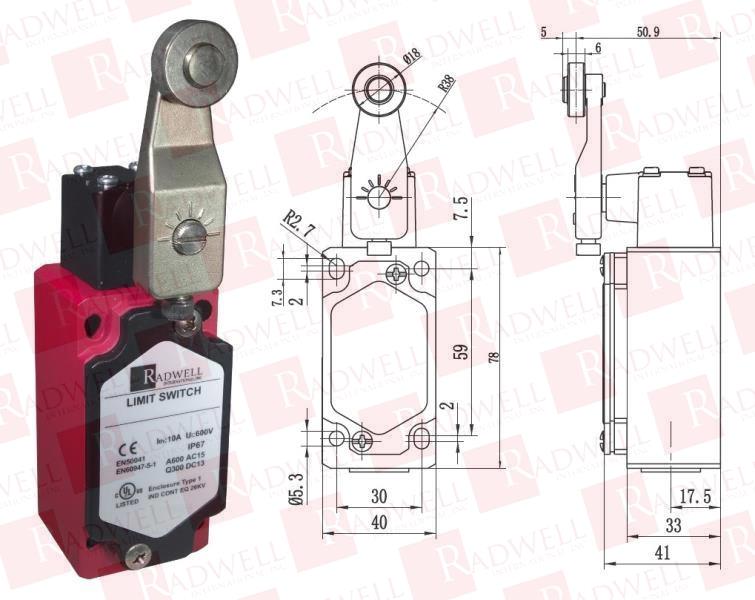 RADWELL VERIFIED SUBSTITUTE MJ-7204-SUB